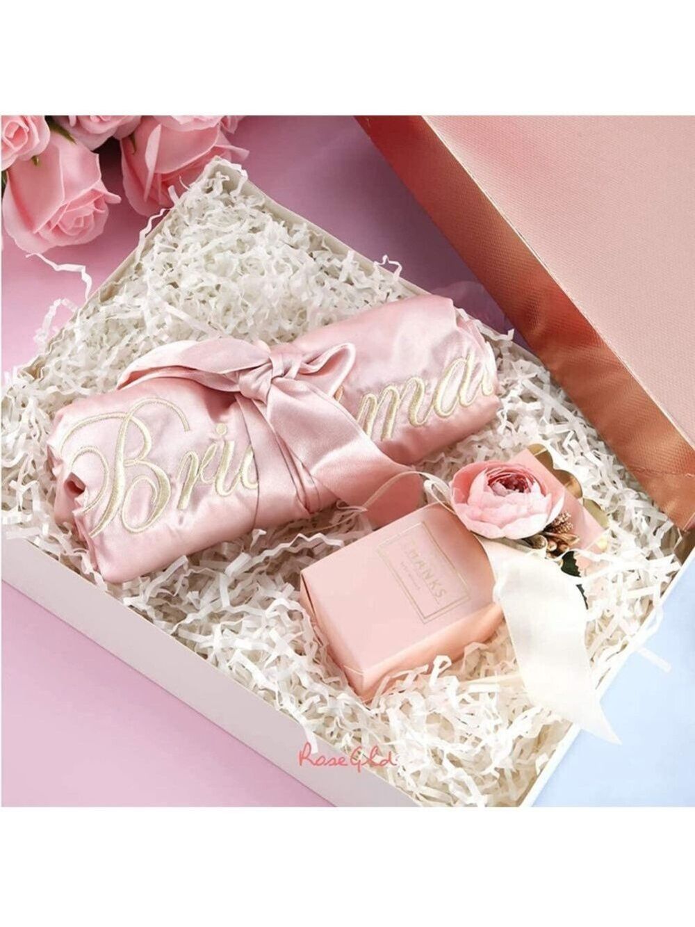 4 Rose Gold Textured T-Shirt Gift Boxes, Shipping Supplies, Gift, PRICE IS FIRM - Picture 3 of 6